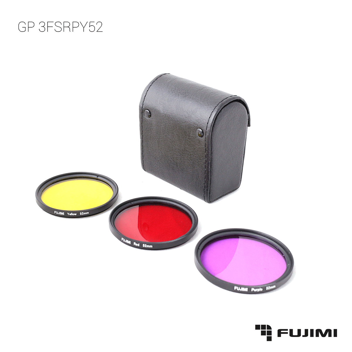 Набор из 3-х типов фильтров для камеры HERO3+/4 (FUJIMI GP 3FSRPY52) + Рамка-адаптер 52 мм