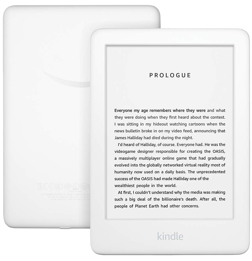 6" Электронная книга Amazon Kindle 10 2019 4 Гб 800x600, E-Ink, 4 ГБ, white (Ad-supported)
