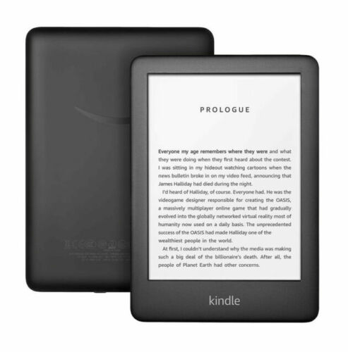 6" Электронная книга AMAZON Kindle 10 2019-2020 8 Гб, 800х600 E-ink, 8 Гб,  Black Without Ads (без рекламы)